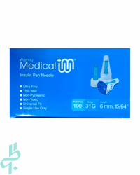سوزن قلم انسولین G31 6 mm (Wuzhou)